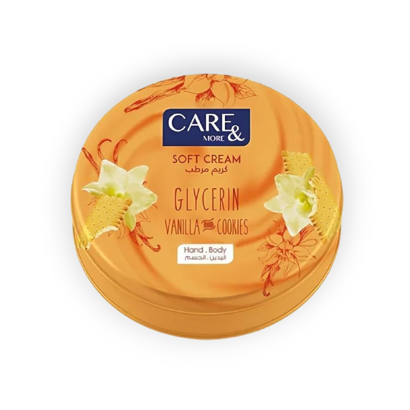 CARE MORE SOFT CREAM (VANILLA COOKIES) 125ML