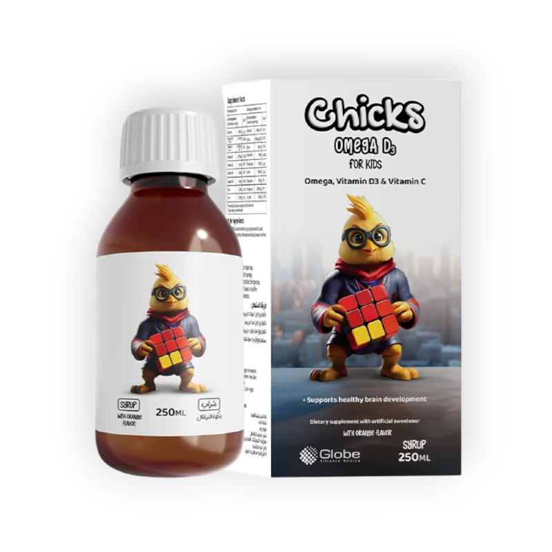 CHICKS OMEGA  D3 FOR KIDS 250 ML
