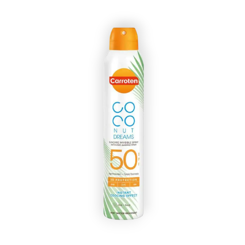 CARROTEN SUNCARE COCONUT INVISIBLE SPRAY SPF50 200ML