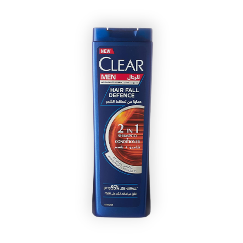 CLEAR SHAMPOO HAIR FALL DEFENCE 2IN1 F M180ML