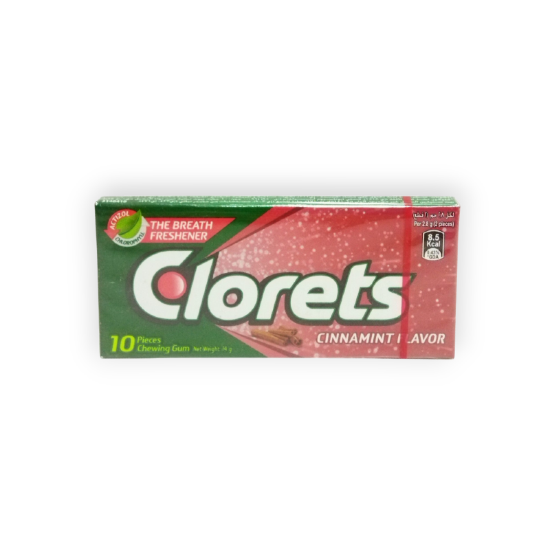 CLORETS - CINNAMINT FLAVOR GUM احمر