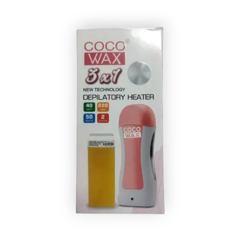 COCO  WAX DEPILATORY HEATER 3X1 جهاز شمع رول