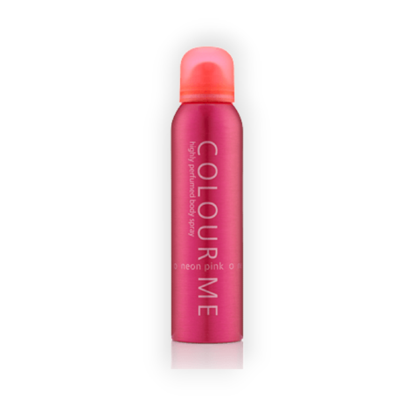 COLOUR ME PERFUME SPRAY NEON PINK 150ML