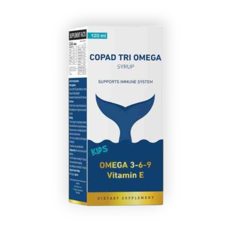COPAD TRI OMEGA SYRUP 120 ML