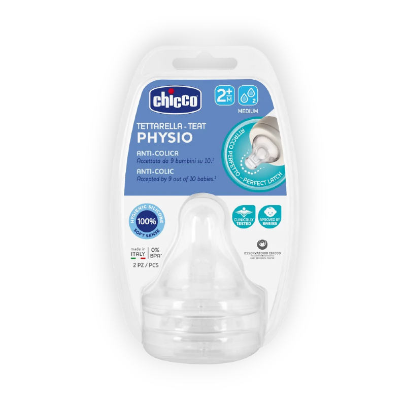 CHICCO PHYSIO ANTI-COLICA (+2)M 2MEDI (22202) حلمة