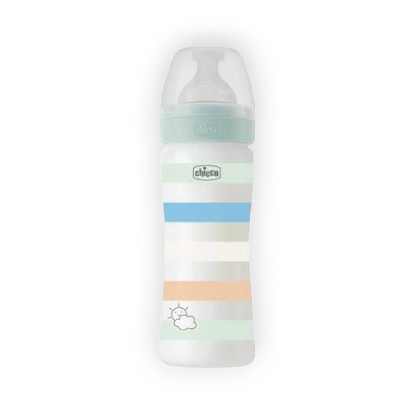 CHICCO WELL BEING COLORS +0M WHITE (66213) 250ML ببرونة