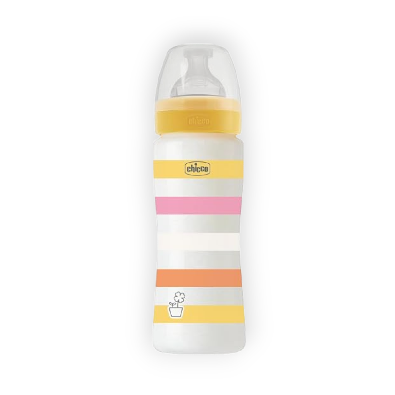 CHICCO WELL BEING COLORS +2M ORANGE (66237) 250ML ببرونة