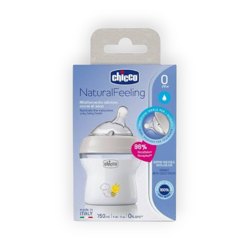 CHICOO NATURAL FEELING +0M 150MLببرونة (53657)