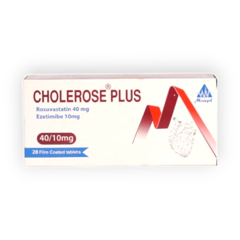 CHOLEROSE PLUS 40  10MG  28 TAB