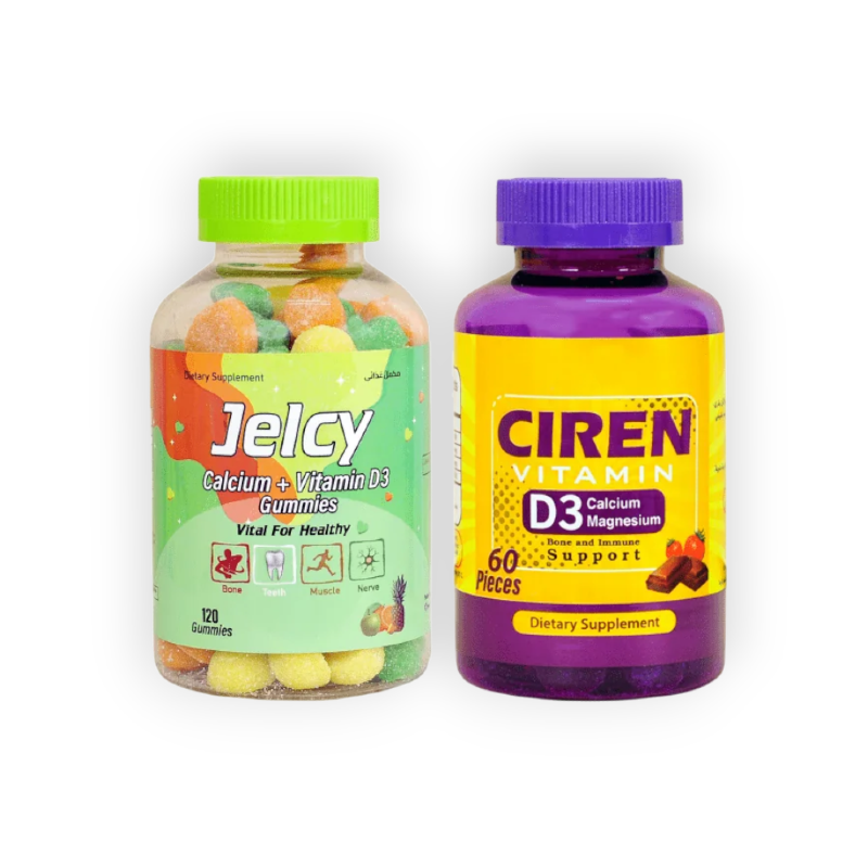 CIREN VITAMIN D3 120 P+JELCY CA VIT D 60 GUMMIES (1+1)