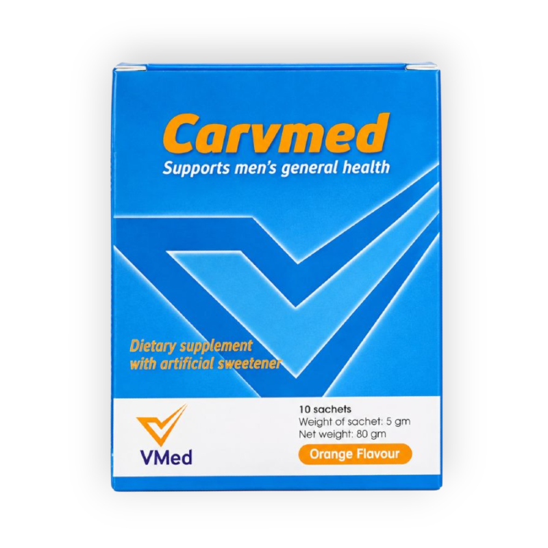 CARVMED 50 MG 10 SACHETS