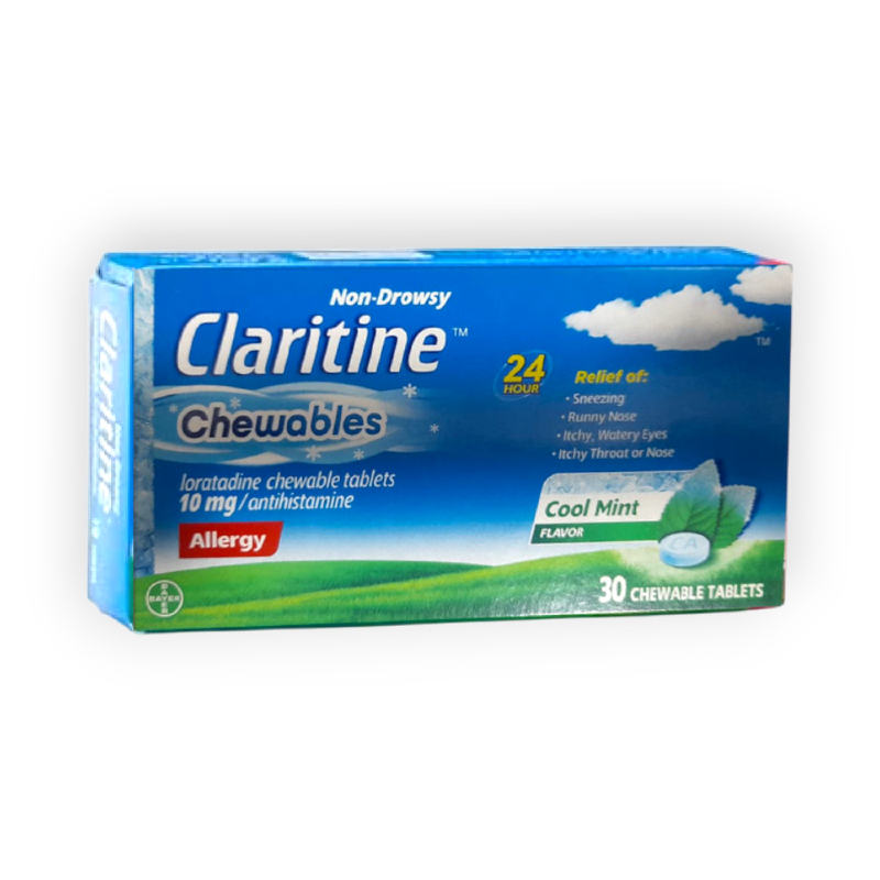 CLARITINE ADULT 10MG 30 CHEWABLE TAB
