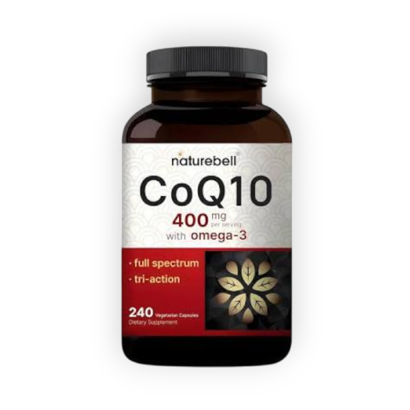 CO-Q10 400MG WITH OMEGA-3 240CAP (NATUREBELL)