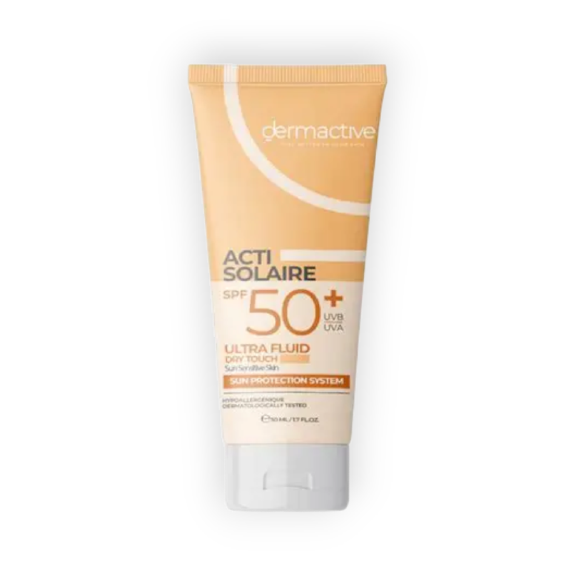 DERMACTIVE ACTI SOLAIRE SPF50+ ULTRA FLUID LIGHT TINTED 50ML