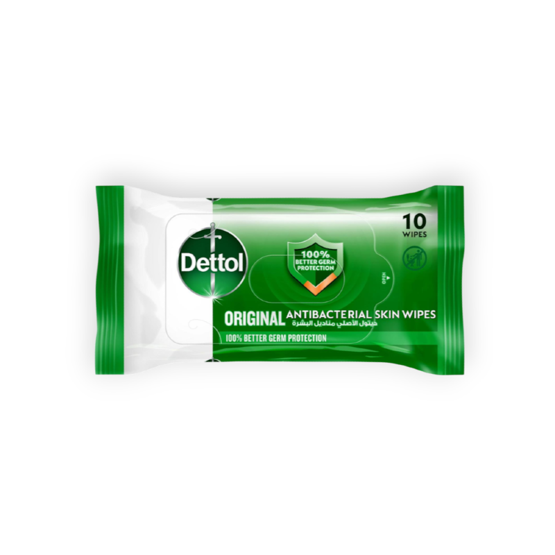 DETTOL WIPES ORIGINAL 10PCS 2+1OFFER