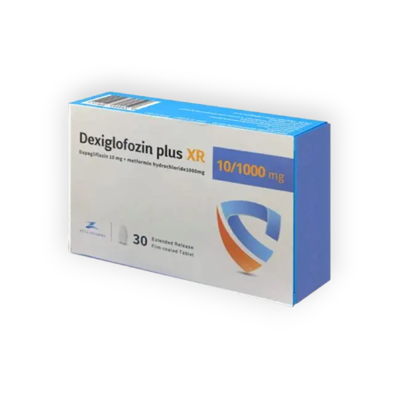 DEXIGLOFOZIN PLUS 10/1000 MG 30 TAB