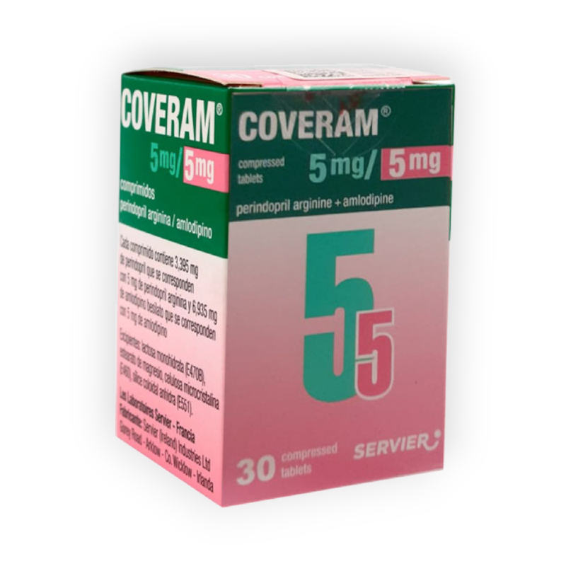 COVERAM  5MG 5 MG 30 TAB