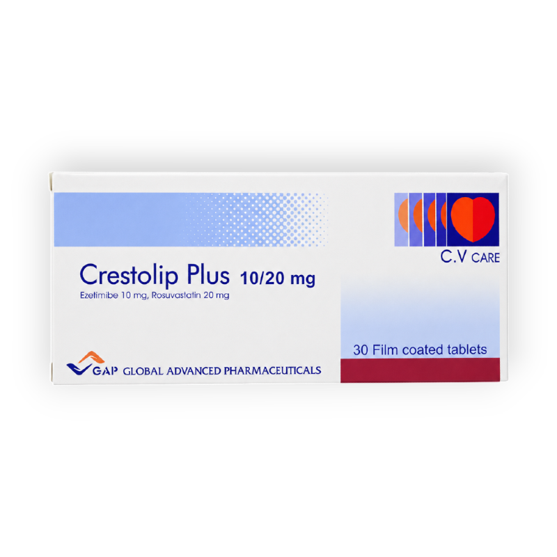 CRESTOLIP PLUS   10/20  MG  30 TAB