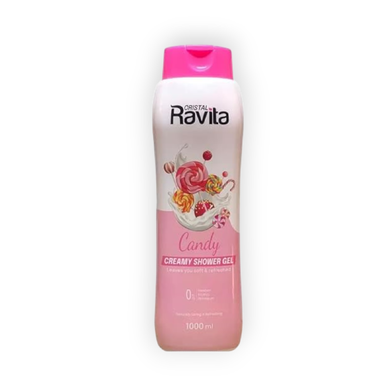 CRISTAL RAVITA CANDY SHOWER GEL1000ML