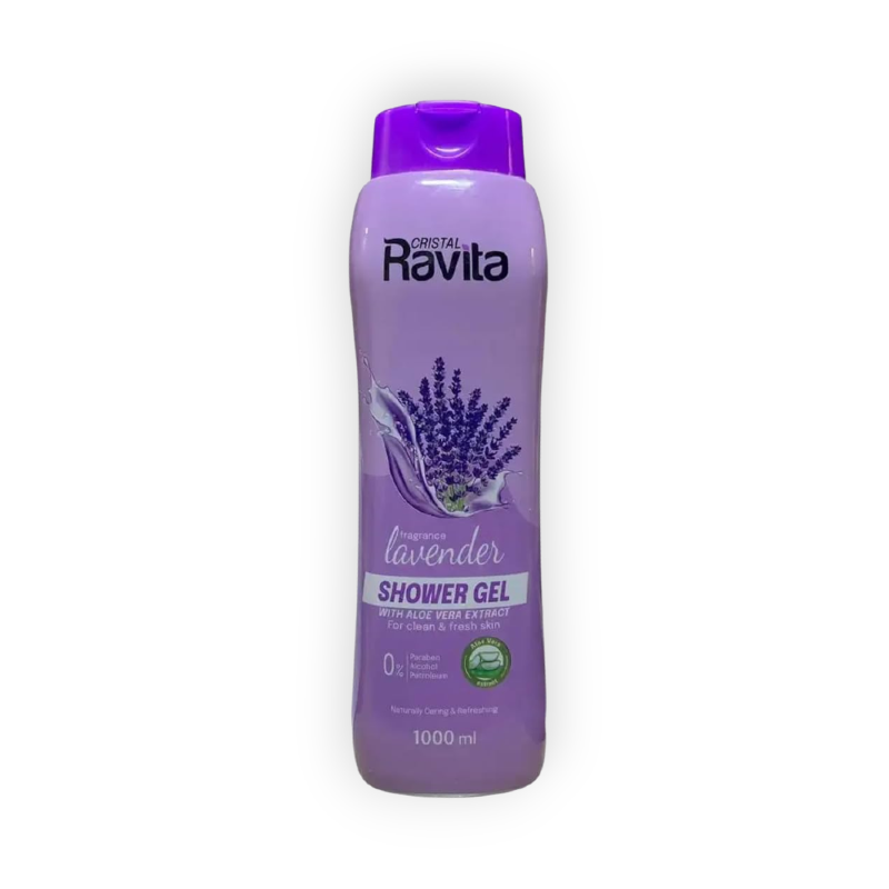 CRISTAL RAVITA LAVENDERS SHOWER GEL1000ML