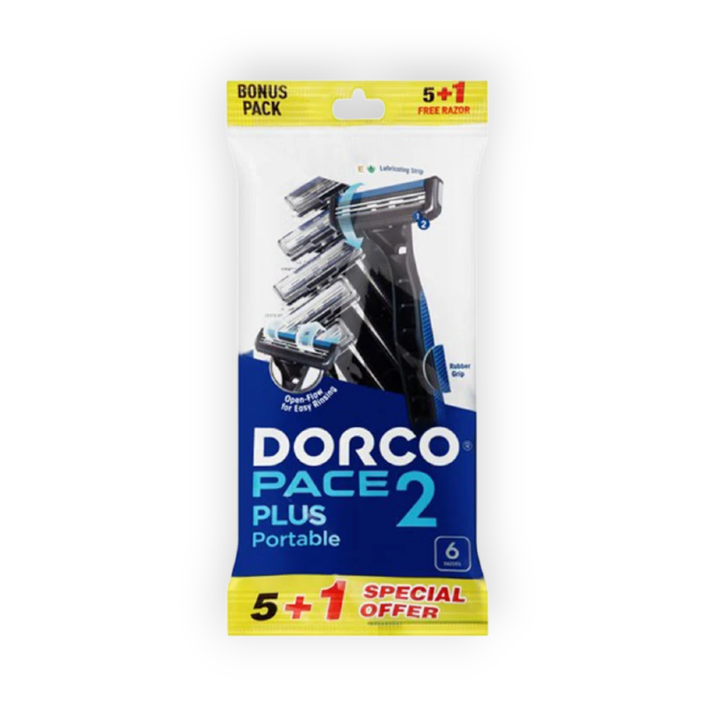DORCO PACE2 PLUS PORTABLE 5+1PCS (3277)