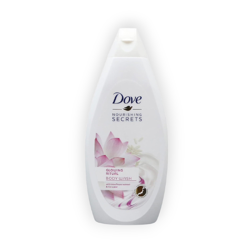 DOVE BODY WASH SECRETS GLOWING RITUAL 500ML مستورد