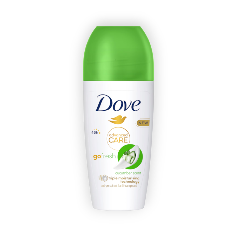 DOVE DEOD ROLL ON GO FRESH CUCUMBER 50ML UNI