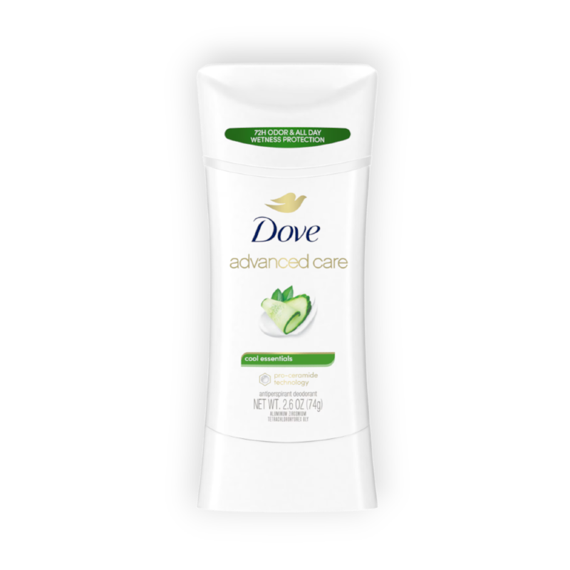 DOVE DEOD STICK (COOL ESSEN) ADVANCED CARE 48H 74G