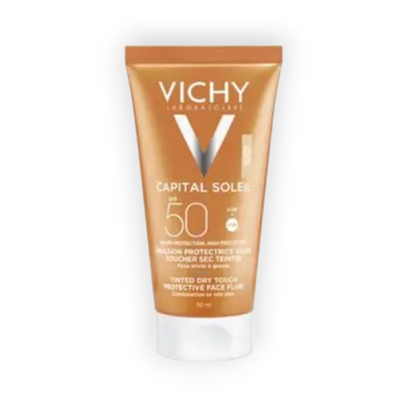 VICHY CAPITALSOLEIL SPF50 TINTED (DRY TOUCH) 50ML