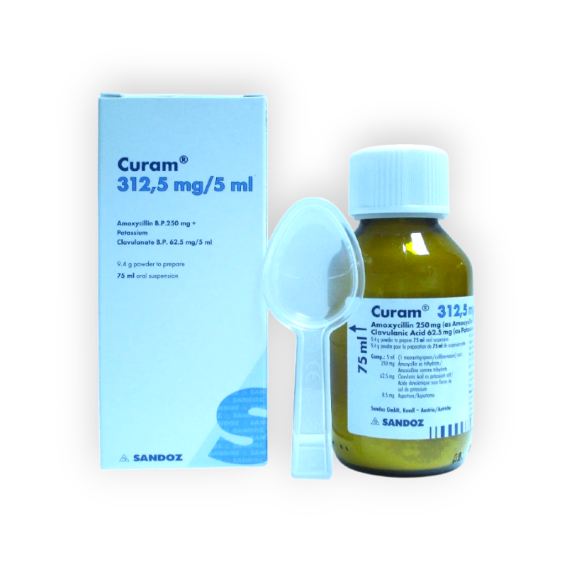 CURAM  312 MG   5 ML SUSP 60 ML  سعر جديد