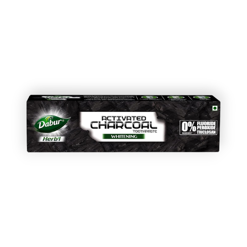 DABUR HERBL TOOTHPAST ACTIVATED CHARCOAL 140G