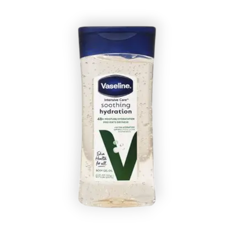 VASELINE SOOTHING HYDRATION BODY GEL OIL 200ML