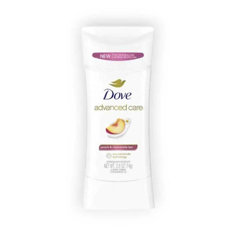 DOVE DEOD STICK (PEACH&CHAMOMILE TEA) ADVANCED CARE 48H 74G