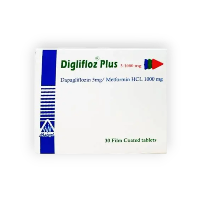 DIGLIFLOZ  PLUS  5   1000  30 TAB