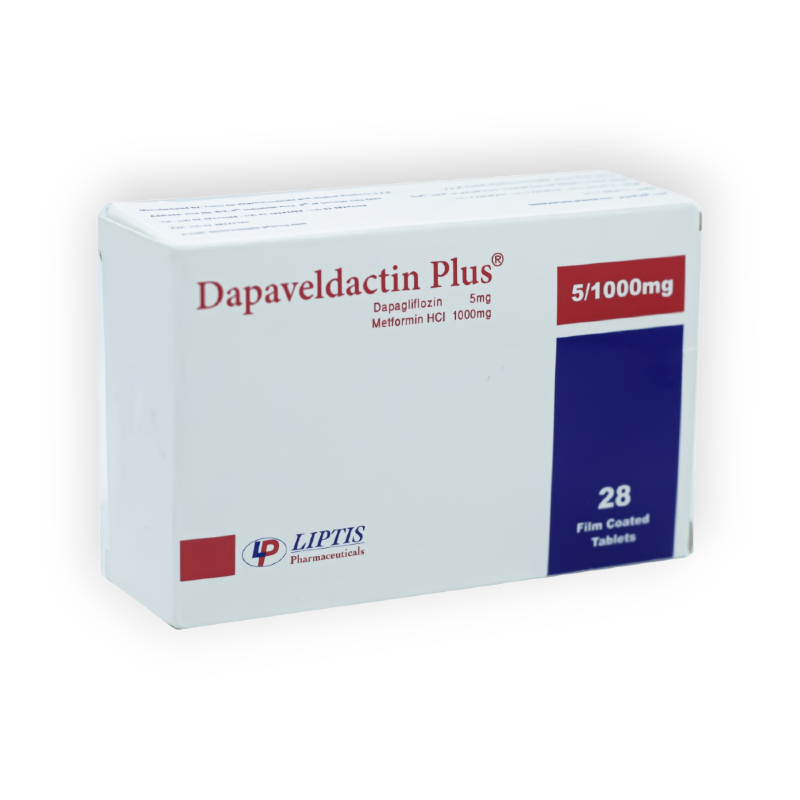 DAPAVELDACTIN  PLUS  5   1000  28 TAB