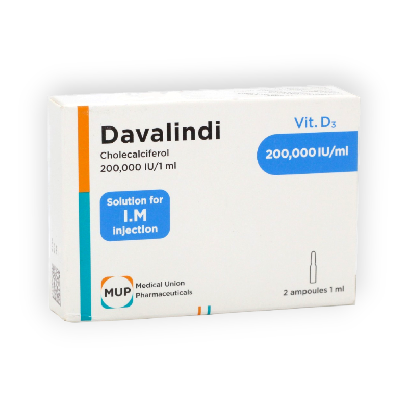 DAVALINDI  20000 IU 1 AMP