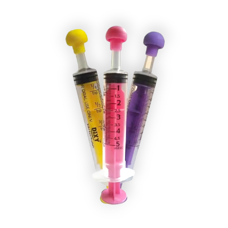 DIXY BUBBLES  SYRING 5ML سرنجة ادوية شراب اشكال