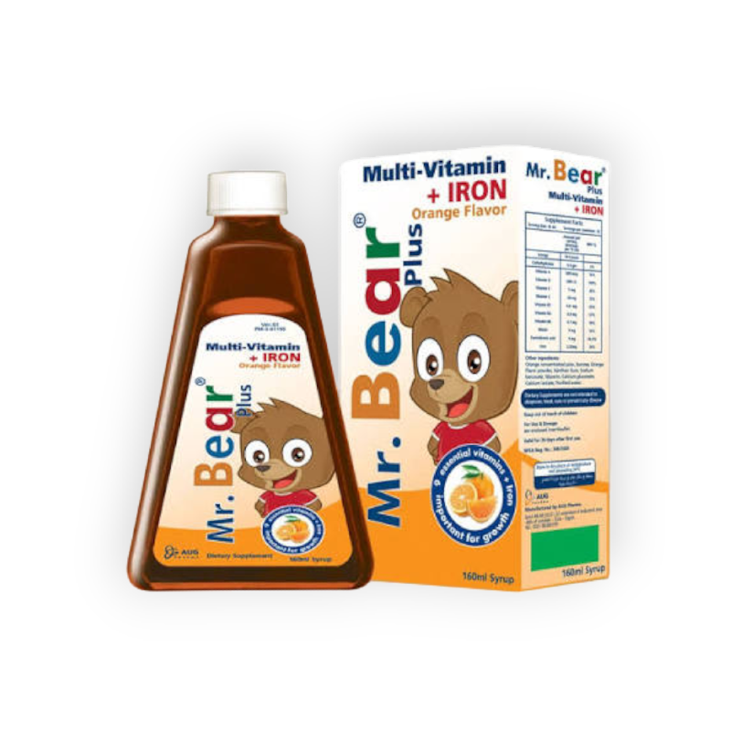 MR.BEAR PLUS ORANGE 160 ML
