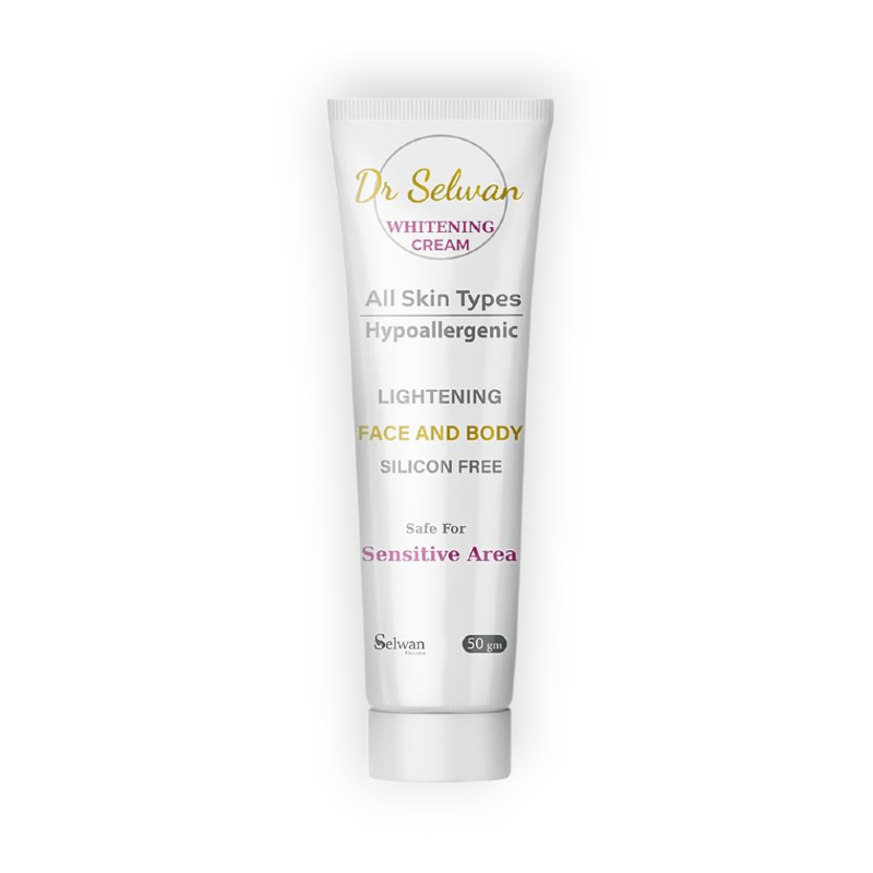 DR SELWAN WHITENING CREAM FACE&BODY 50GM