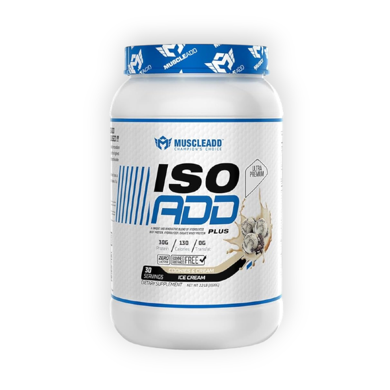 MUSCLE ADD ISO ADD 30SERV 1080G COOKIES N CREAM