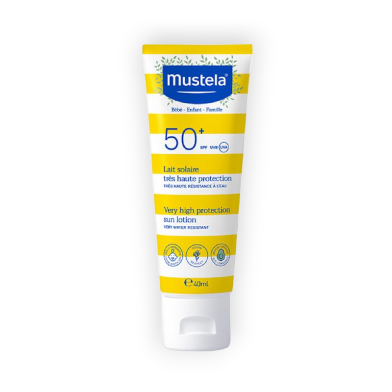 MUSTELA VERY HIGH PROTECTION SUN LOTION SPF50+ 40ML