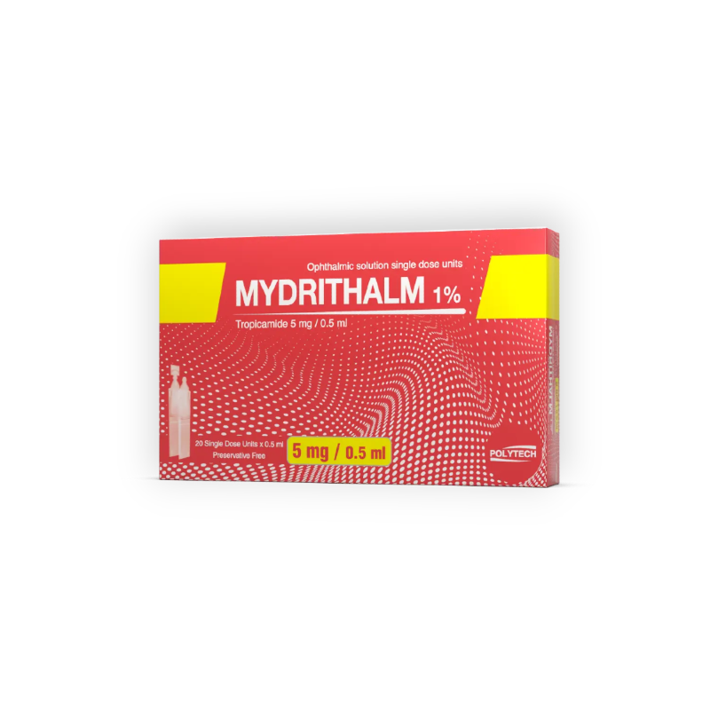 MYDRITHALM SOLUTION  1% SINGLE 5 MG س ج