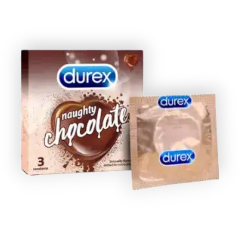 DUREX EXTRA THIN INTENSE CHOCOLATE 3PCS مستورد