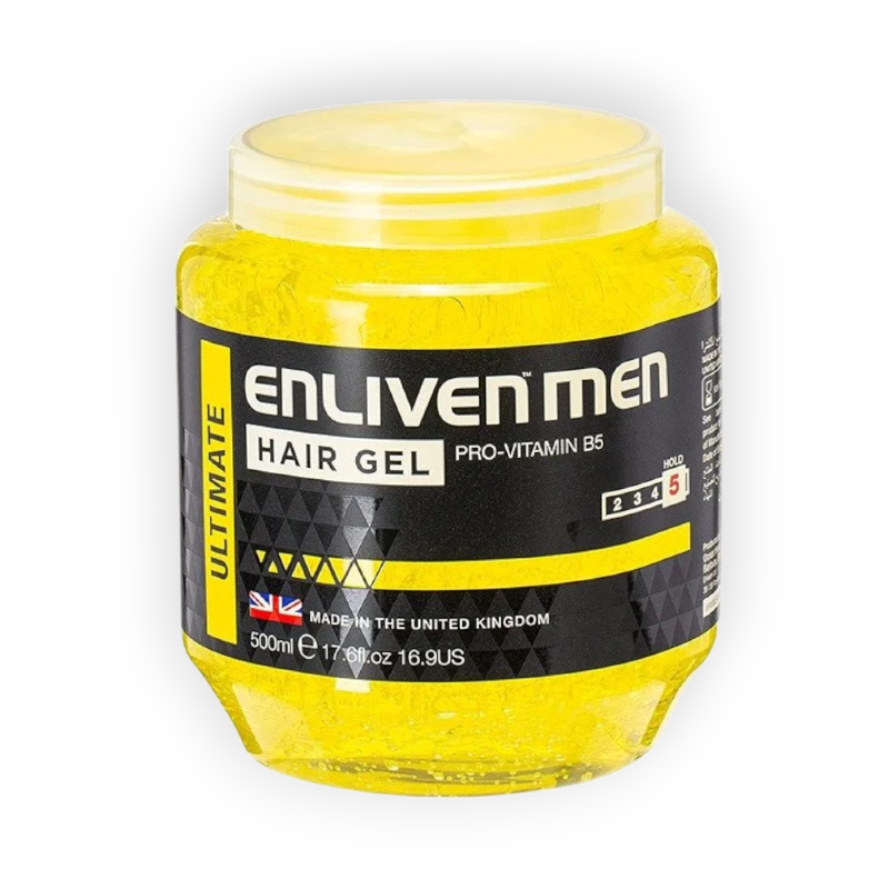 EN LIVEN HAIR GEL JAR ULTIMATE HOLD 500 ML