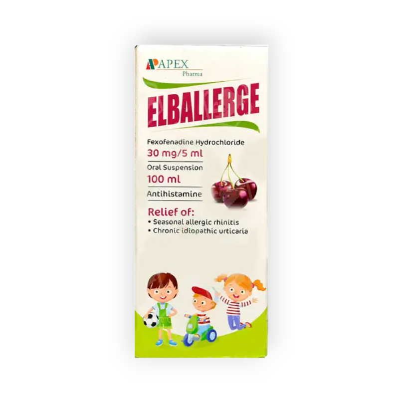 ELBALLERGE SYRUP 100 ML 30 MG