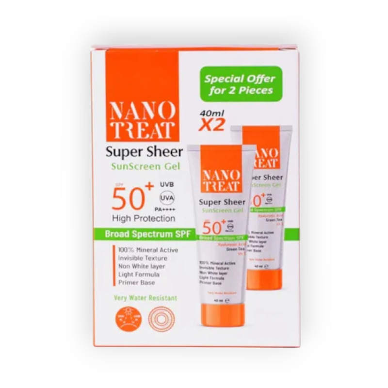 NANO TREAT SUNSCREEN GEL 40ML(1+1)
