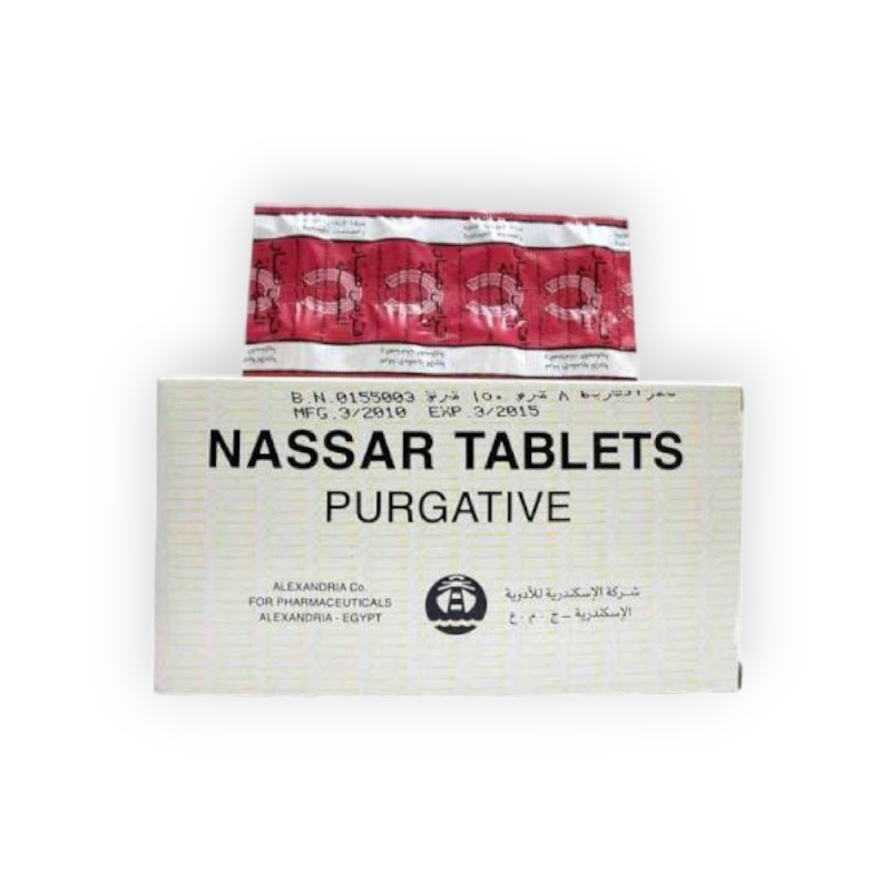 NASSAR  12 STRIP X 8 TAB  سعر جديد