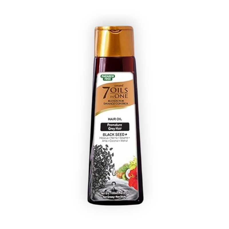EMAMI 7OILS IN ONE HAIR OIL BLACK SEED 300ML