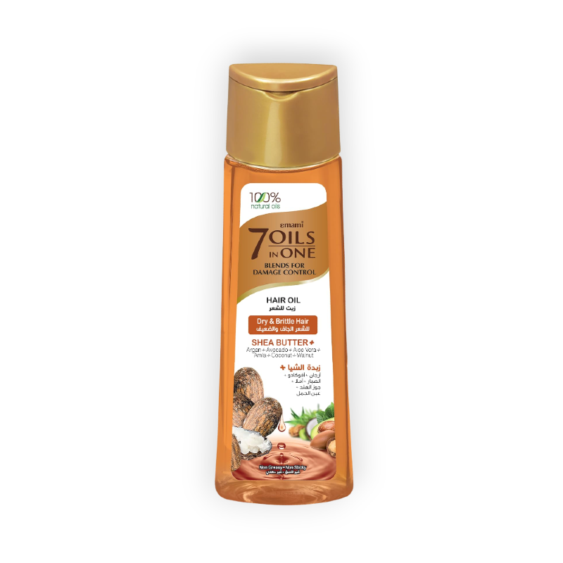 EMAMI 7OILS IN ONE HAIR OIL SHEA BUTTER 300ML