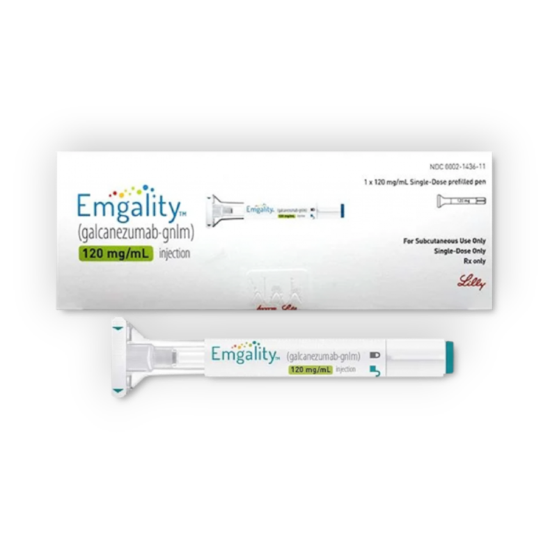 EMGALITY 120 MG ML 1 FILLED